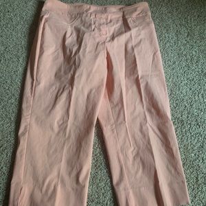 NWOT Ruby Rd Peach Capri Size 16